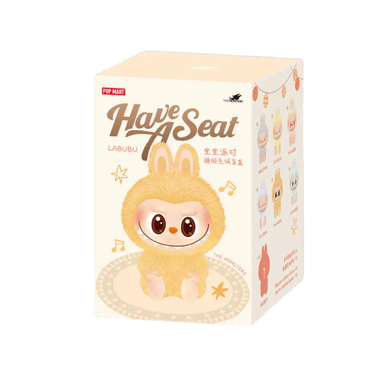 Pop Mart Labubu The Monsters Have a Seat Vinyl Plush Mystery Box