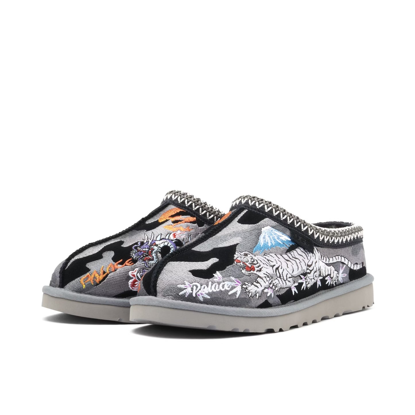 Tasman Slipper Palace Black Camo