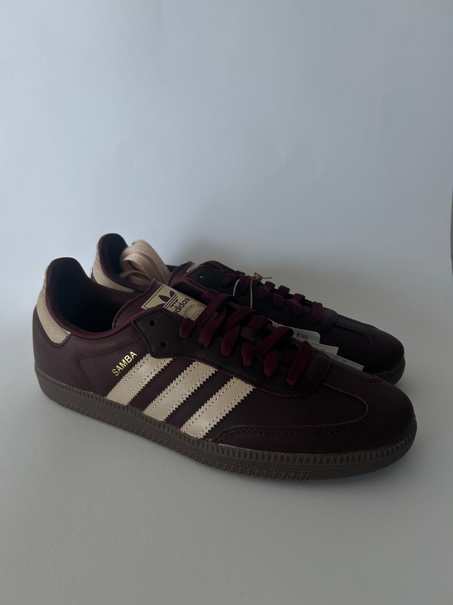 Adidas Samba OG Maroon Crystal Sand